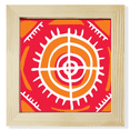 thumbnail image 1 of Target Mexicain Totems Ancienne Civilisation Carré Cadre Photo Mur Affichage de Table, 1 of 3