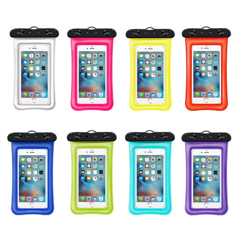 Comfy Floats Waterproof Floating Phone Case for iPhone and Android with Holder Strap Dry Bag Cellphone Pouch