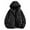 Black, variant on XWSHYW Men Clothes In Mens Stitching Drawstring Hooded Slim Fashion Jacket Coat Outwear