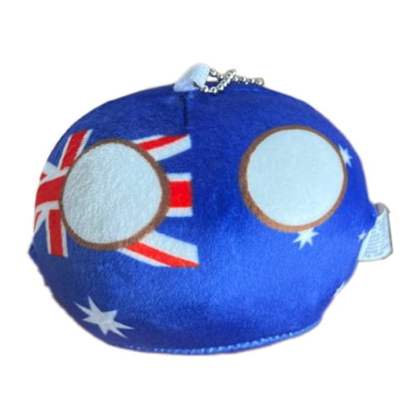 Countryballs Juguete Polaco Para Niños Country Toy Mini Colgante Llavero Bonito Juguete Anime Niño Niña 10 Cm (4 Pulgadas)
