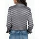 thumbnail image 5 of Camisetas de Manga Larga para las Mujeres Impreso Casual Suelto Cardigan Poliéster Longitud Regular de las Mujeres Larga Chaqueta de Invierno sin Capucha, 5 of 5