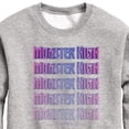 thumbnail image 3 of Monster High - MH The Movie Logo - Toddler & Youth Crewneck Fleece Sweatshirt, 3 of 5