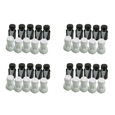 Wedding Bride and Groom Bubble Bottle 4 Sets (96Pcs)