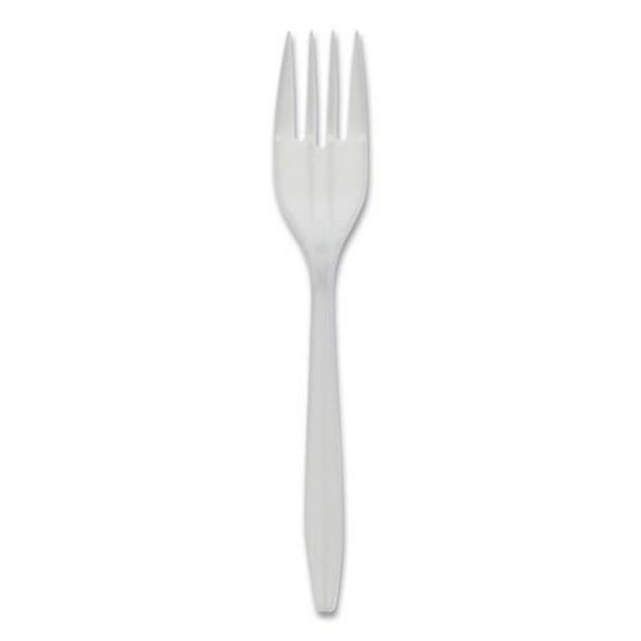 Filedware Cutlery Forks, White