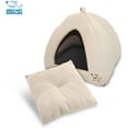 thumbnail image 2 of Pet Tent-Soft Bed for Dog and Cat by Best Pet Supplies - Beige Corduroy, 16" x 16" x H:14", 2 of 5