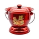 thumbnail image 4 of Orinal portátil con tapa, escupidera, orinal de viaje, orinal, cubo Rojo, 4 of 9