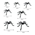 thumbnail image 5 of Dream Lifestyle Big Plush Spider Voice Control Black Spider Trick Toy Scene Layout Atmosphere Decoration 8 Styles Horror Huge Spider Party Bar Halloween Decoration, 5 of 7