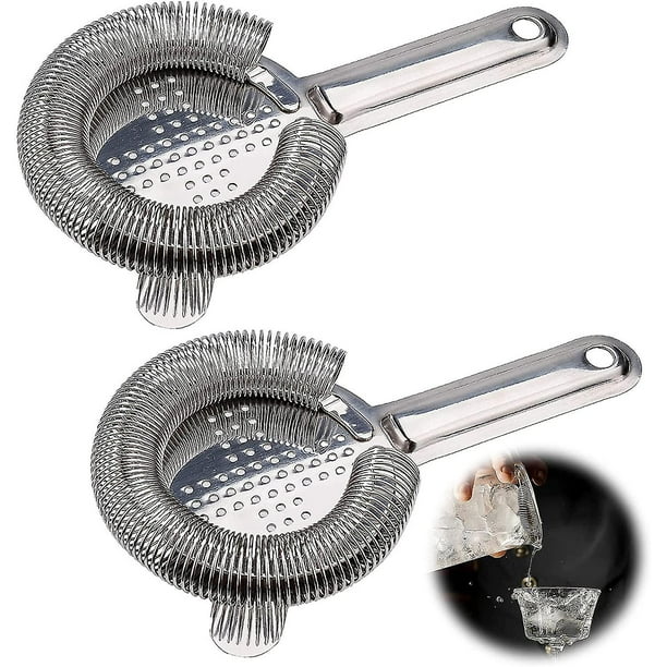 Cocktail Ice Strainer Stainless Steel Bar Strainer Cocktail Stainless