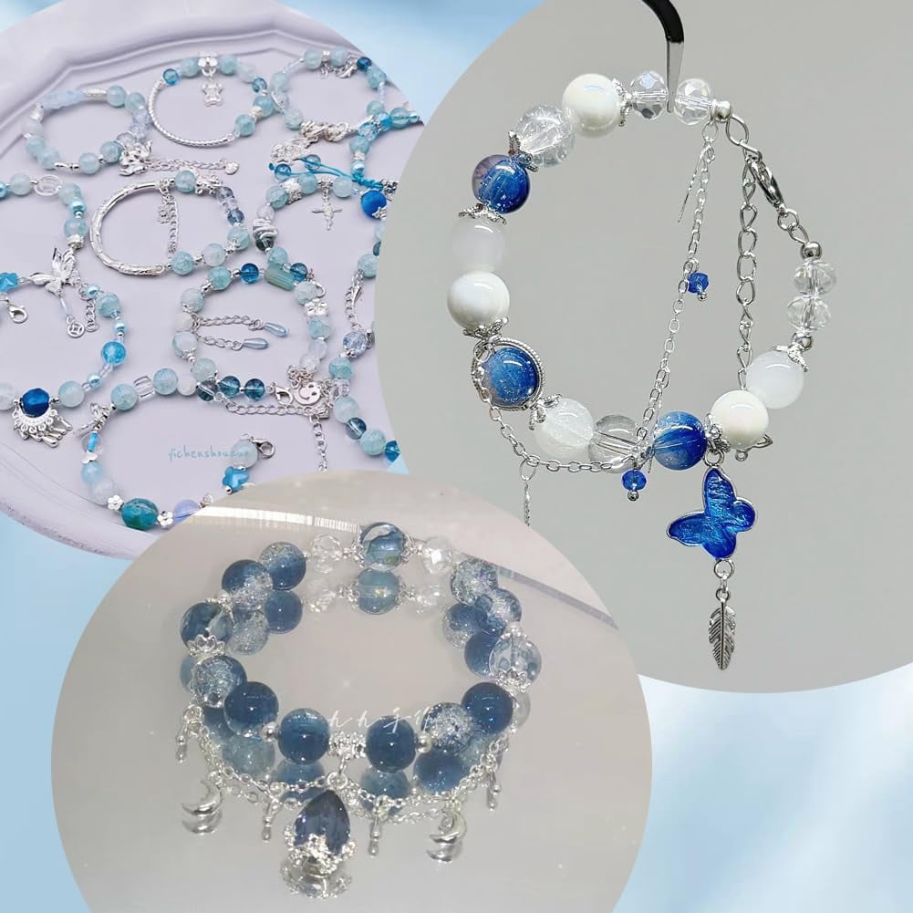 1Set DIY Dangle Earring Making Kits including Acrylic Pearl Glass Beads Seed Beads Gemstone Chip Beads CCB Plastic Bead Frames Brass Earring Hooks Mixed Color 8x7.5mm Hole: 2mm 25pcs