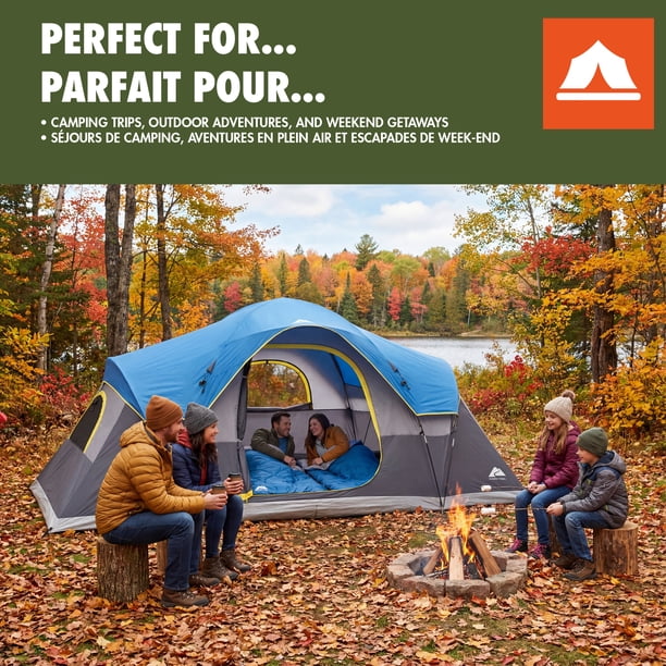 Ozark Trail 3pc Camping Combo, Sleeps up to 6 people , Blue Ozark Trail 3pc Camping Combo, Sleeps up to 6 people , Blue