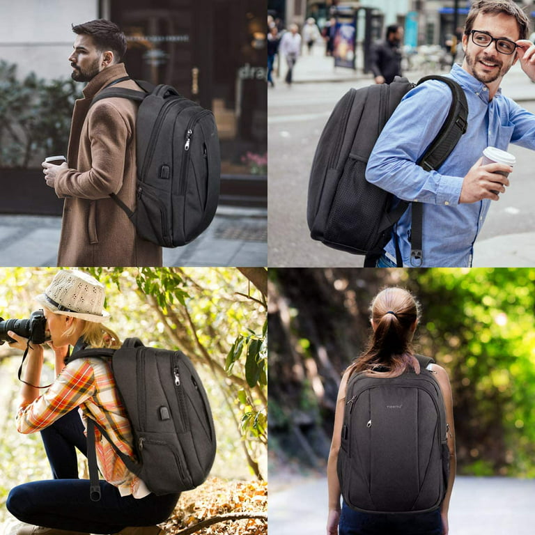 Laptop Backpack For Women Men 15.6 Inch Waterproof College Backpack With  Laptop Compartment Aesthetic Backpack For Women Anti Theft Travel Backpack
