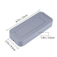 thumbnail image 2 of Masteelf Plastic Drawer Style Storage Box for Desk Organizer with Adhesive Bottom Grey 1pc Small Size, 2 of 7