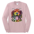 thumbnail image 2 of Wild Bobby Dean Russo Golden Retriever Is Love Dog Is Love Dog Lover Men Long Sleeve Shirt, Light Pink, Medium, 2 of 5