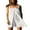 White, variant on Michellecmm Women Casual Summer Rompers Overalls Solid Color Shorts Jumpsuits
