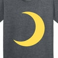 thumbnail image 4 of Inktastic Cute Yellow Moon Youth T-Shirt, 4 of 5