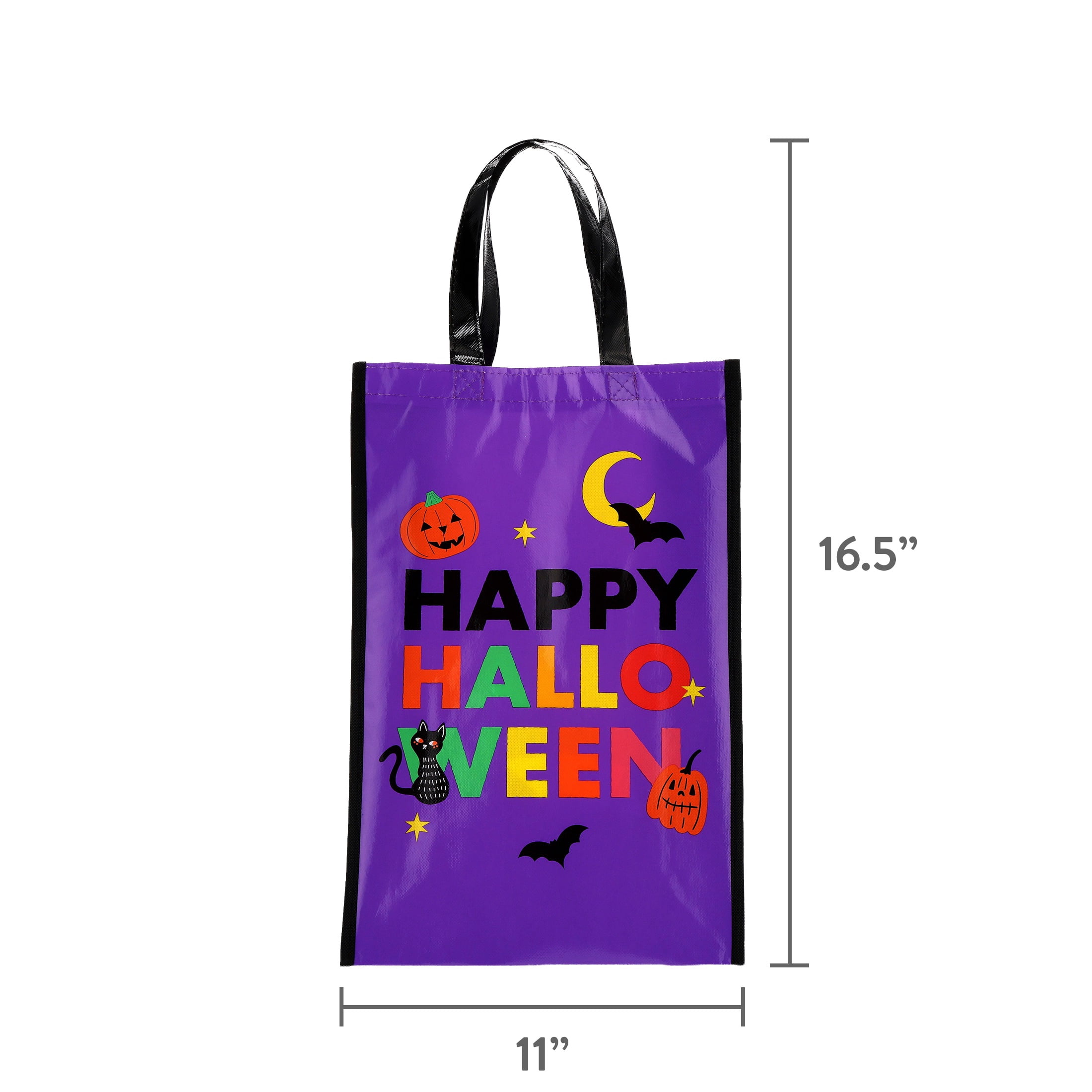 Happy Halloween Trick-or-Treat Party Bag, Multicolor, Halloween by Way To Celebrate