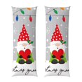 thumbnail image 1 of Balery Merry Christmas Gnome1 Funda Protectora para Almohada Corporal de Algodón Hipoalergénico con Cierre(55 x 21 pulgadas), Almohadas No Incluidas, 1 of 7