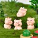 thumbnail image 1 of Gwong Decoración hogareña Adorable Piggy Figure Compact Colorfast Fairy Garden Mini estatua de cerdo para la casa de muñecas Gwong 21085286, 1 of 6