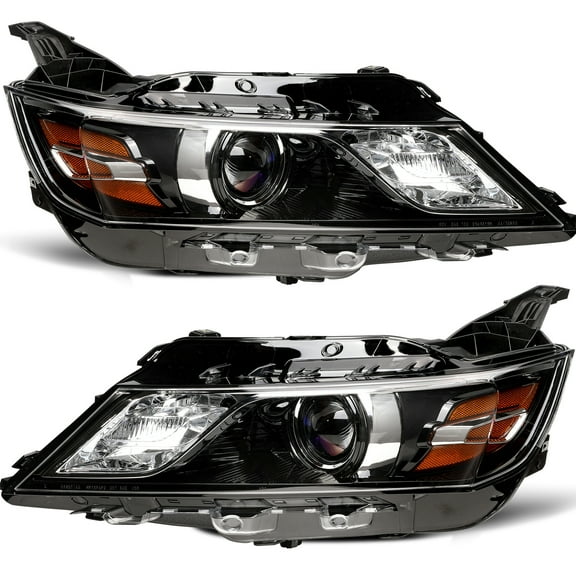 For 2014-2020 Chevy Impala Halogen Projector Headlights Headlamp Pair Left Right