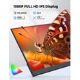 thumbnail image 2 of Monitor portátil HONGO de 15,6" FHD con USB-C, HDMI y soporte, 2 of 7
