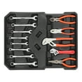 thumbnail image 4 of Miumaeov 4-Compartments Hand Trolley Case Tool Box Tool Kit Hardware Tool & Luggage Kit, 4 of 23