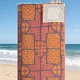 thumbnail image 1 of Bolsa para toalla de playa convertible 2 en 1: de secado rápido, resistente a la arena y plegable para un fácil almacenamiento en la playa y la piscina., 1 of 6