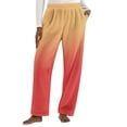 thumbnail image 3 of DDAPJ pyju Womens Fleece Pajama Pants Fuzzy Sherpa Lounge Pants Soft Cozy Sleepwear Bottoms with Pockets Hot Pink XL, 3 of 6