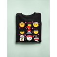 thumbnail image 3 of Japanese Kawaii Icons Collection Graphic Women's Sweatshirt, 3 of 4