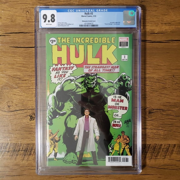Hulk #3 - CGC 9.8 Comic Book