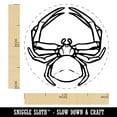 thumbnail image 2 of Crab Spider Arachnid Self-Inking Rubber Stamp Ink Stamper - Green Ink - Medium 1 Inch, 2 of 7