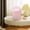 Pink, variant on Mini Waste Can with Swing Lid, Stylish Desktop Trash Bin, Table Waste Paper Basket, Round Small Table Trash Can for Office Bathroom Bedroom, 1 Pcs, 7.67x5.51"