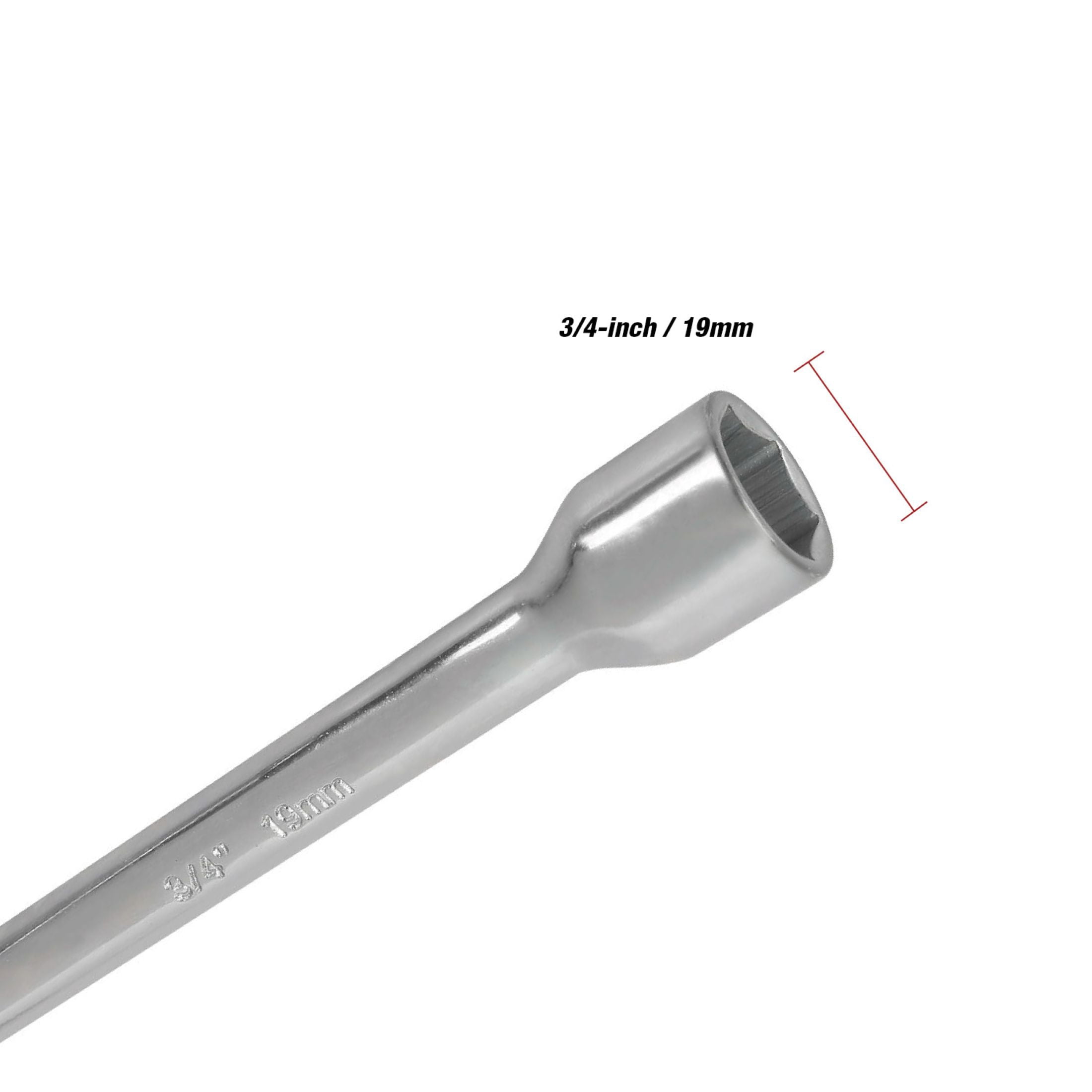 Hyper Tough 14-inch 4-Way Carbon Steel Lug Wrench