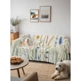 thumbnail image 6 of Spring Floral Couch Cover for 2 Cushion Couch, Summer Flower Botanical Farmhouse Washable Love Seat Sofa Covers Slipcover, Throw Sofa Covers for Pets, Furniture Protector 71"x102", 6 of 9