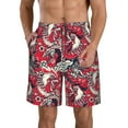 thumbnail image 1 of Fotbe Rooster Head Trajes de Baño Estampados para Hombre, Shorts de Verano de Secado Rápido, Ropa de Playa, Bañadores-XX-Large, 1 of 6