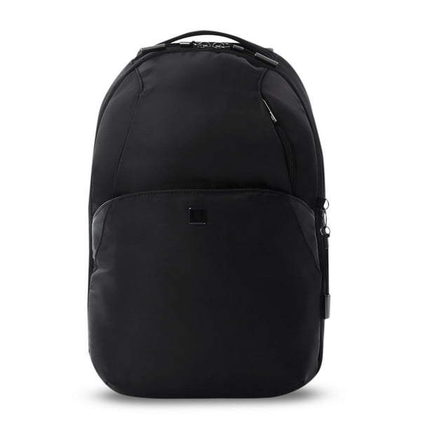 TOTTO Mochila Mediana - Reforzada para Mujer Porta Laptop 15 con Bolsillo Secreto | Escuela - Oficin negro M