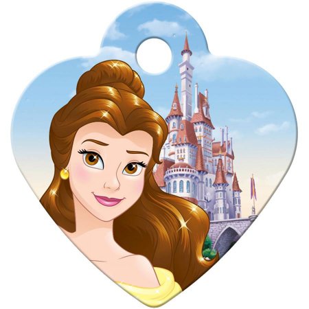 UPC: 0736511006926 | Belle Small Heart Disney Princess Pet ID Tag – Beauty and the Beast