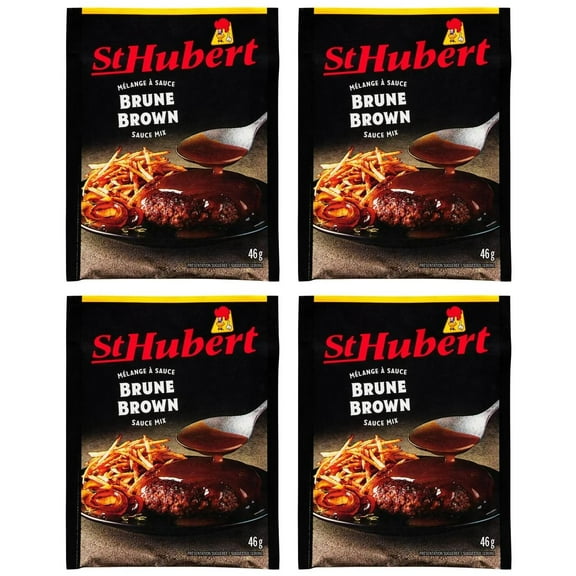 St. Hubert Brown Gravy Mix, 46g (4 Pack)