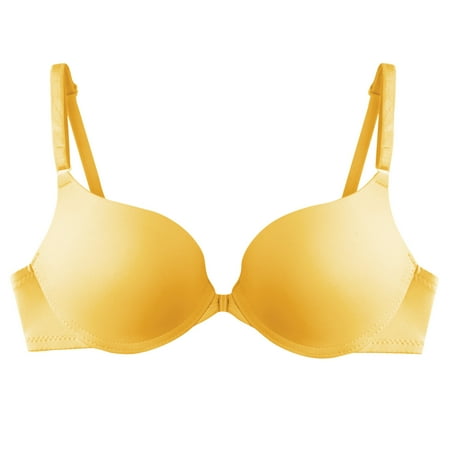 fheaev Front Closure Bras For Women Plus Size Full Coverage Bras No Underwire Front Snap Bras Post Surgery Front Closure Brassiere Sports Bra Wireless Minimizer Bra Everyday Bar