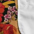 thumbnail image 4 of Spring Microwave Oven Cover, Romantic Botanical Illustration of Blossoming Seasonal Flowers on a Dark Backdrop, Water Resistant Organizer with Pockets for Kitchen, 36" x 12", Multicolor, by Ambesonne, 4 of 4