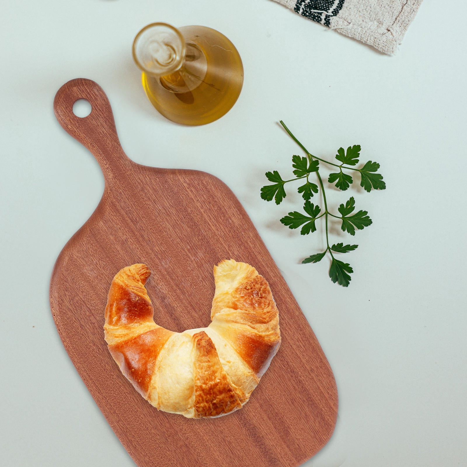 PAMINGONO Rectangular Chopping Board 1Set for Kitchen Use Wooden with Cutting and Kneading