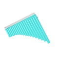 thumbnail image 1 of 18 Pipes Pan Flute C Tone Panpipes Instrument with Carry Bag Traditional Musical Instrument, 1 of 7