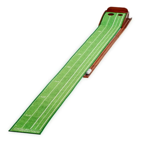 UPC: 0850018615020 | Perfect Practice Golf Putting Mat XL Edition  Crystal Velvet Trueroll Technology