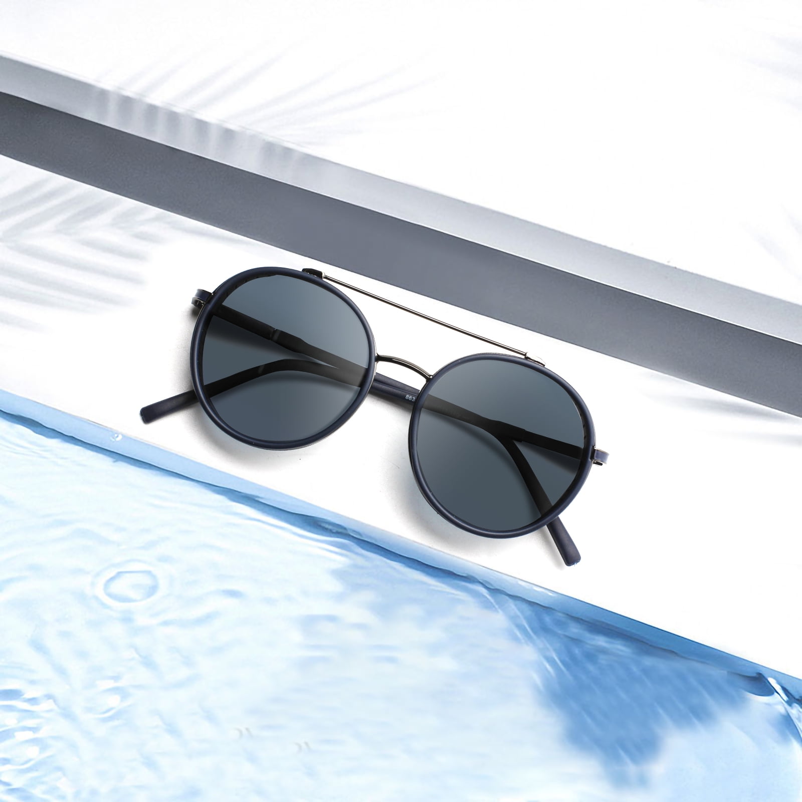 SUNVOES Polarized Sunglasses for Men Women Spring Hinge  display picture 1