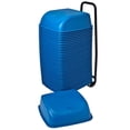 thumbnail image 1 of Koala Kare KB424-04 Single Height Cinema Booster Seats w/ Rolling Cart - Plastic, Blue- Set, 1 of 1