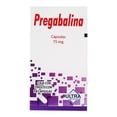 thumbnail image 1 of Pregabalina Ultra Laboratorios 75mg con 14 Cápsulas, 1 of 4