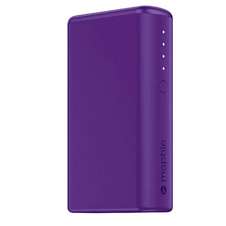 Mophie Powerbank Power Boost 5200mAh Battery Purple 3521 f/ (Best Smartphone Battery Pack)