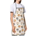 thumbnail image 3 of Fuzoiu Shiba Head Face Print Waterproof Apron, Kitchen Apron for Women Men Chef, Apron for Christmas Dinner Party Cooking Baking Crafting House Cleaning Kitchen, 3 of 7