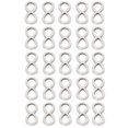 thumbnail image 4 of Pendant Bezel, Mini Open Bezels Hollow Frame Stainless Steel Metal Bezel 30Pcs  For Party 8-Shape S, 4 of 8