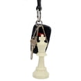 thumbnail image 4 of WE Games Keychain Bag Tag Chessmen - Includes 17 Pieces in White, 4 of 7