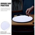 thumbnail image 2 of WANNGWE Turntable Platter Mat Anti Static Vinyl Record Player Vibration Dampening Felt (White) U25310-11287, 2 of 9